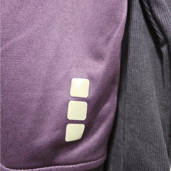 Elevate Men's Purple Windbreaker Jacket - Picture 6 of 7